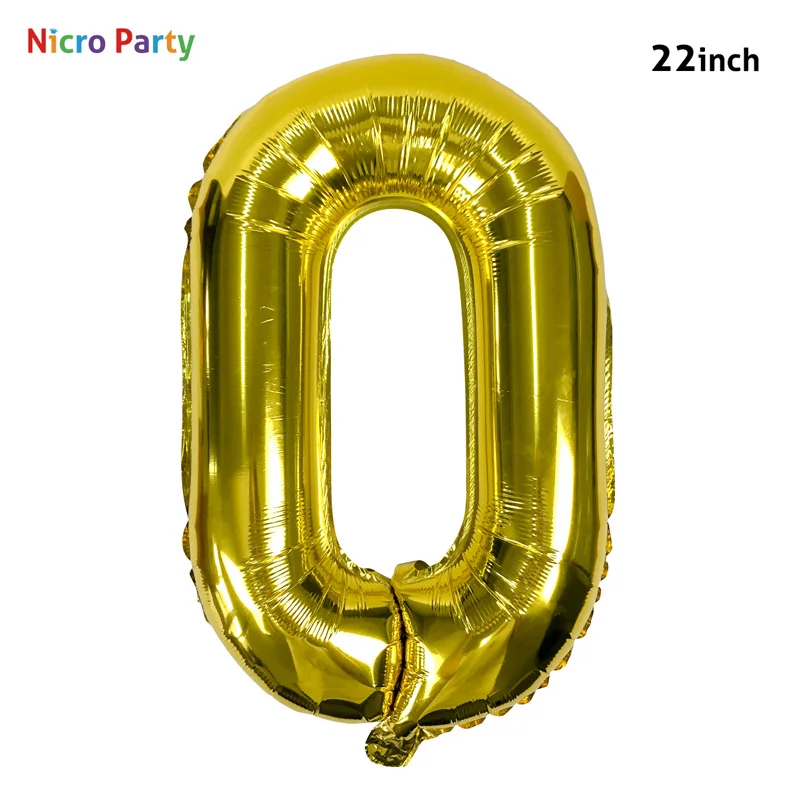 Украшение для вечерние Nicro Gold 22 дюйма гигантская цепочка воздушные шары на день