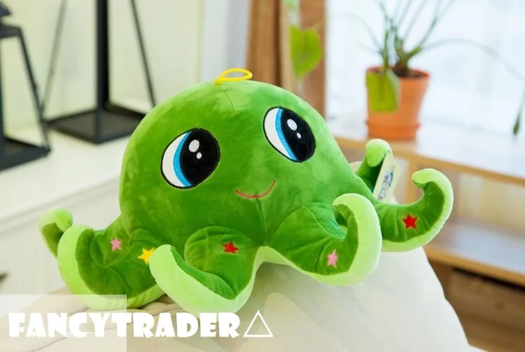 Fancytrader 1 pc 28'' x 12'' Big 70cm x 30cm Plush Stuffed Octopus 4 Colors, Free Shipping FT90526 (8)