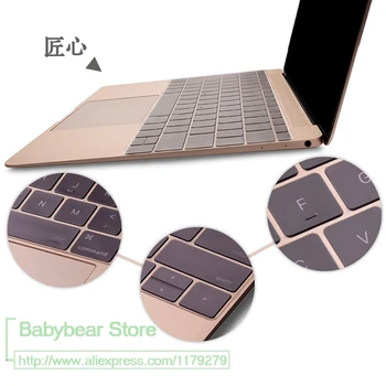 

US Version Keyboard Protector Cover Skin For Macbook 12" 12 Inch A1534 with Retina Display 2015 2016 2017