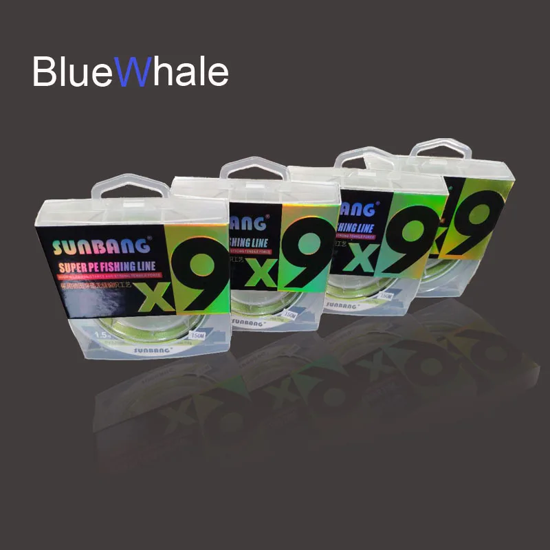 BlueWhale 9 Strands 300M PE Fishing Line Multifilament Super Round Braided For Carp Wire | Спорт и развлечения