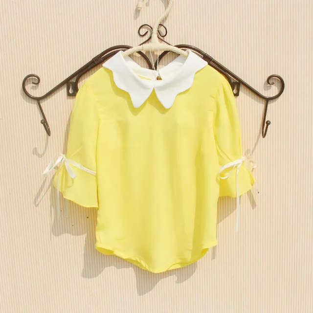 Kids Baby Girls Blouse Shirts Clothing 6-12Y