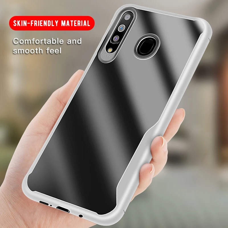 

Luxury Silicone Case for Samsung A10 A30 A50 A20 A40 A40S A70 on the for Galaxy M10 M30 M20 Transparent Armor Case Cover Capa