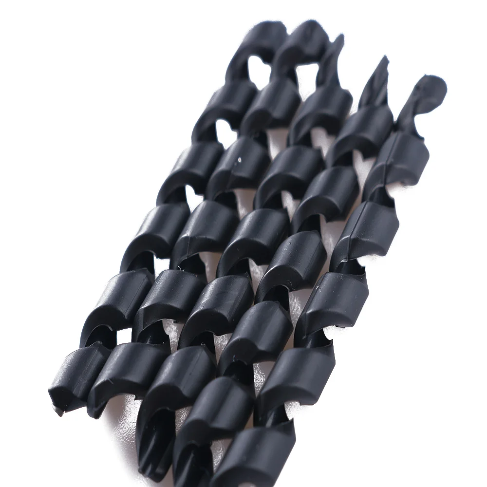 

5Pcs Bicycle Brake Cable Housing Protector Rubber Anti-friction Bike Frame Guard Line Pipe Wrap Spiral Sleeve Brake Cable
