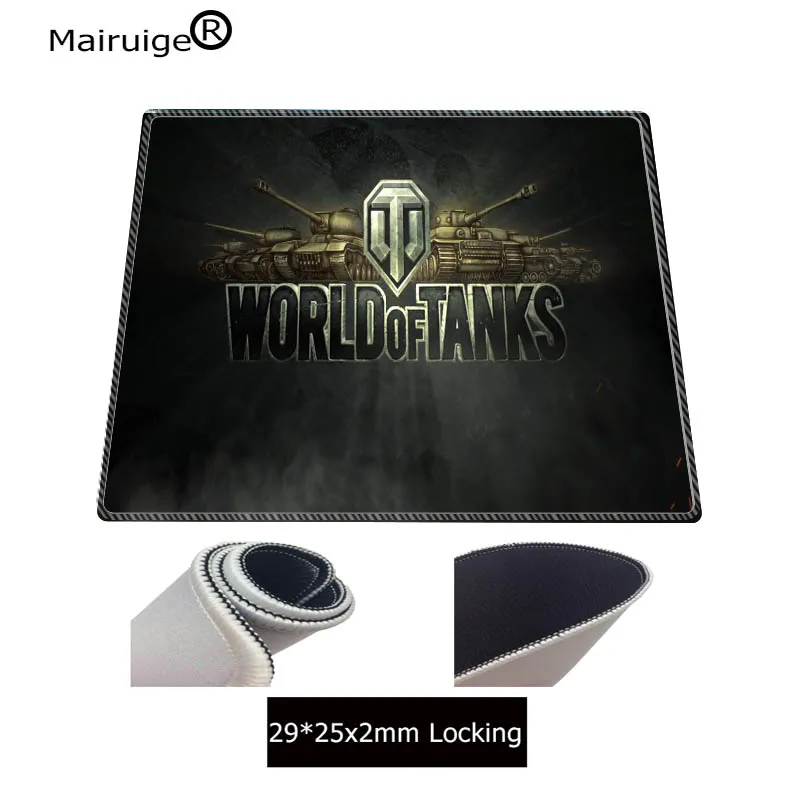 

Mairuige World Of Tanks Durable Washing Mousepads Popular Gaming Mat Computer Lock Edge 18x22cm 20x25cm 25x29cm Mouse Mat