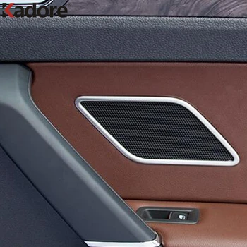 

For Volkswagen Touran 2016 2017 2018 2019 ABS Matte Interior Door Speaker Horn Frame Trim Stickers Accessories Car-styling