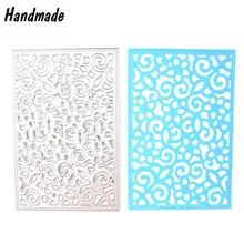 Metall Kohlenstoffstahl Blume Quadratischen Rahmen Stanzen Stirbt Prägung Ordner DIY Scrapbooking Album Foto Handwerk Papier Decor Karte
