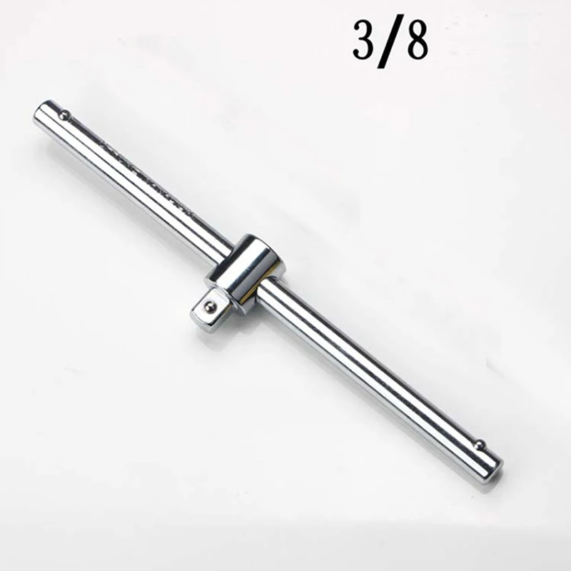 

Socket Wrench T-handle Socket Extension Sliding Bar Connection 1/4" 3/8" 1/2" TN88