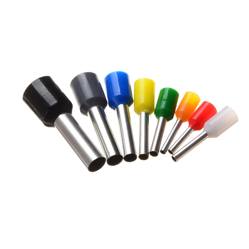 

400Pcs 22-10AWG Wire Crimp Terminals Connector Insulated Cord Pin End Electrical Cable Wire Crimp Terminal Hand Tool Kit