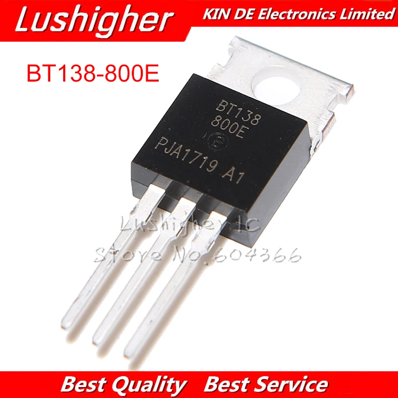 10pcs BT138 800E TO220 BT138 800 TO 220 BT138 800E new original free ...