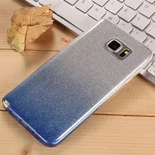 

Fashion Gradient Glitter Soft TPU Case For Samsung Galaxy S8 S8Plus S7 S6 edge Plus S5 Phone Case For Samsung S8 Back Cover Capa