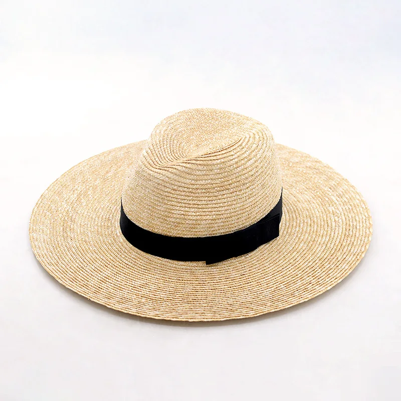 

Muchique Fine Straw Panama Hats for Women Top Quality Trilby Hat Safari Hats Summer Beach Sun Hats
