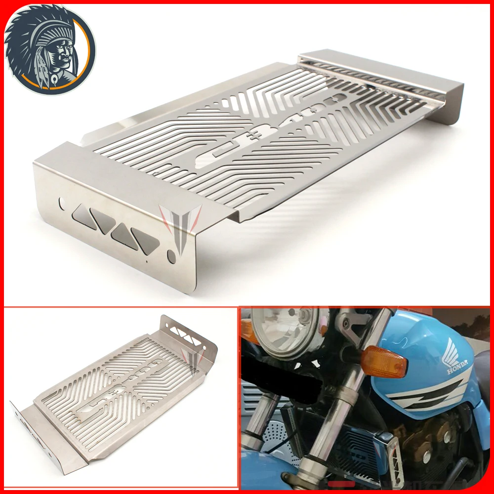 REWOLFNUS Motorcycle Radiator Guard Radiator Grille Protective Cover For Honda CB500X 2013-2023 - Color CB500X 2013