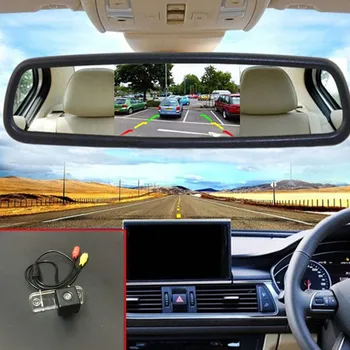 

5 inch Car Mirror Monitor with Car Rear View Reverse Parking Camera For Mercedes Benz CLK Class W209 A209 C209 2002~2009