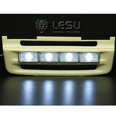 Передняя Светодиодная лампа LESU 1/14 RC трактор Sca грузовик модель Tmy R620 R470 TH02338|Детали