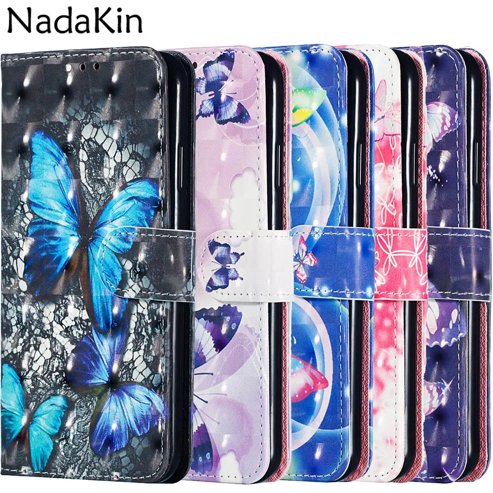 

3D Vision Painted Pattern Book Phone Case for Samsung Galaxy A6 A8 Plus A7 A9 2018 Star A6S A8S A10 A20 A30 A40 A50 A70 M10 M20