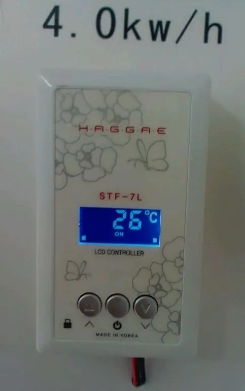 

European plug Temperature control switch temperature controller thermostat switch electric film electric kang plate