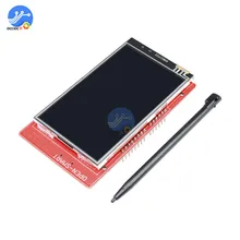 Módulo de pantalla LCD de 3,2 pulgadas, placa controladora TFT LCD de 240X400 con lápiz táctil para Arduino SPI Módulo de controladores serie