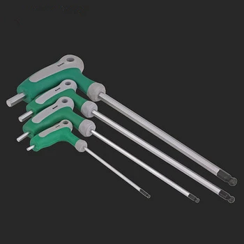 

Allen wrenches T type hex socket screwdriver 2/2.5/3/4/5/6/8/10mm chrome vanadium steel Allen key Chrome vanadium steel CR-V