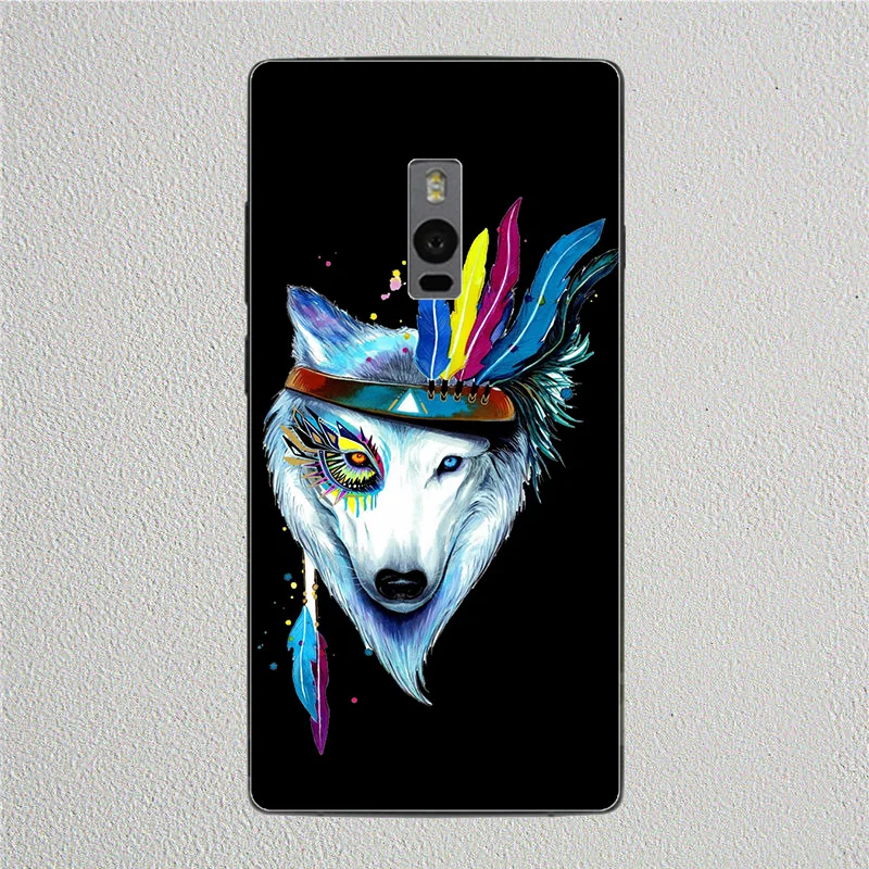 Необычный чехол для телефона OnePlus Two, чехол для OnePlus 2 A2001, A0002, OnePlus2, пластиковый животное, мультяшная кошка чехол с собакой, волком, принцессой (art.: 7aa4caa88) - 7aa4caa88