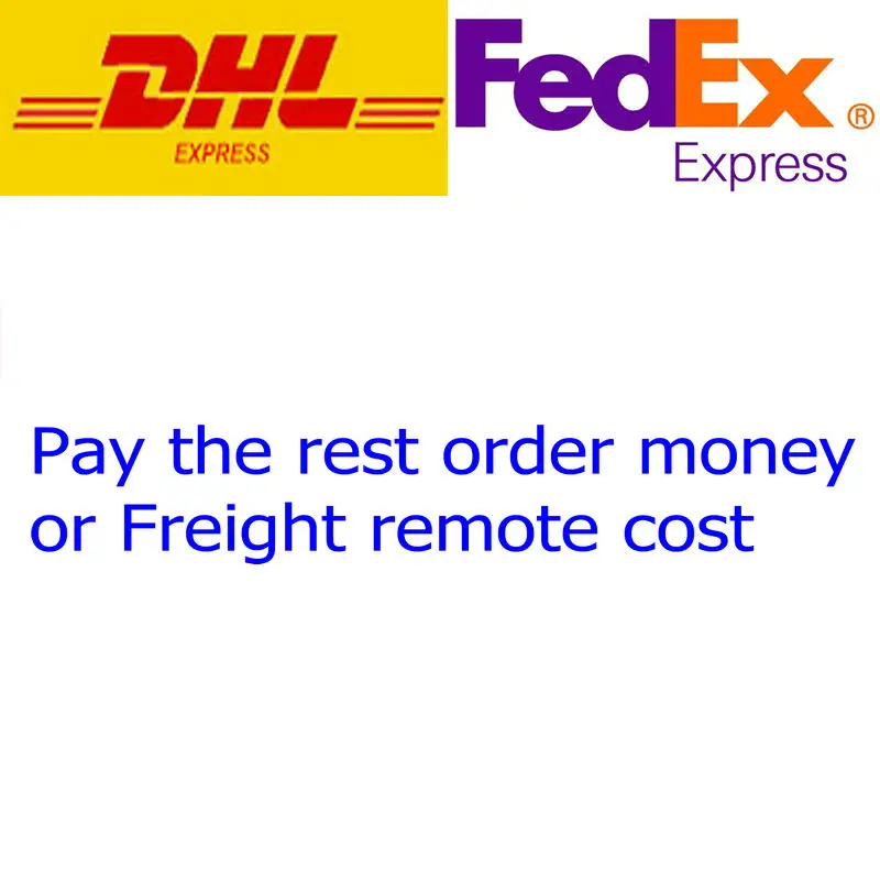

Extra Pay Remote Area Shipping Fee or price difference for Your Order,Additional shipping Fee for Fedex DHL