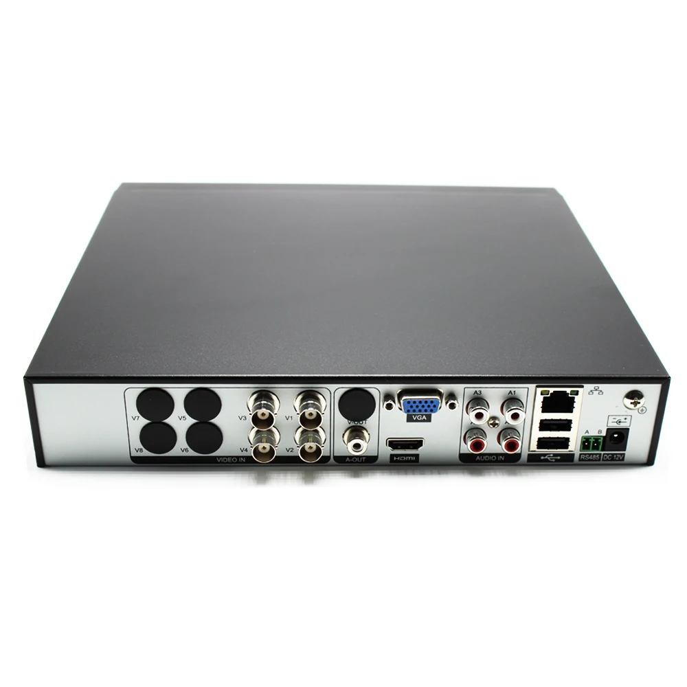 5 в 1 CCTV DVR 4CH 8CH AHD 5MP 4MP 3MP 1080P H.264 гибридный видеорегистратор для TVI CVI аналоговая ip