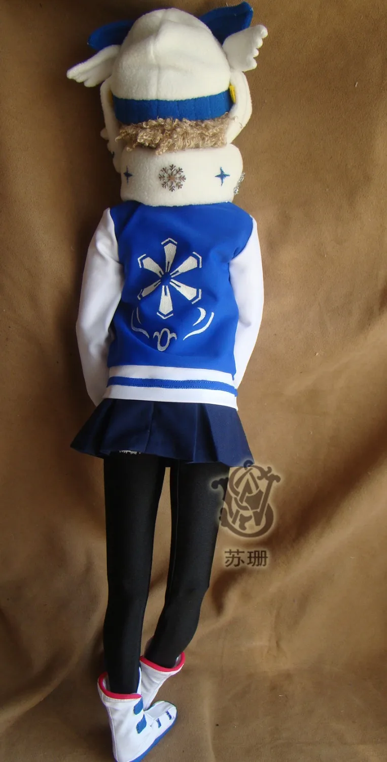 1/3 тонкая Кукла sd bjd одежда для DD BJD Снежная Мику костюм косплей куклы bjd|Куклы| |