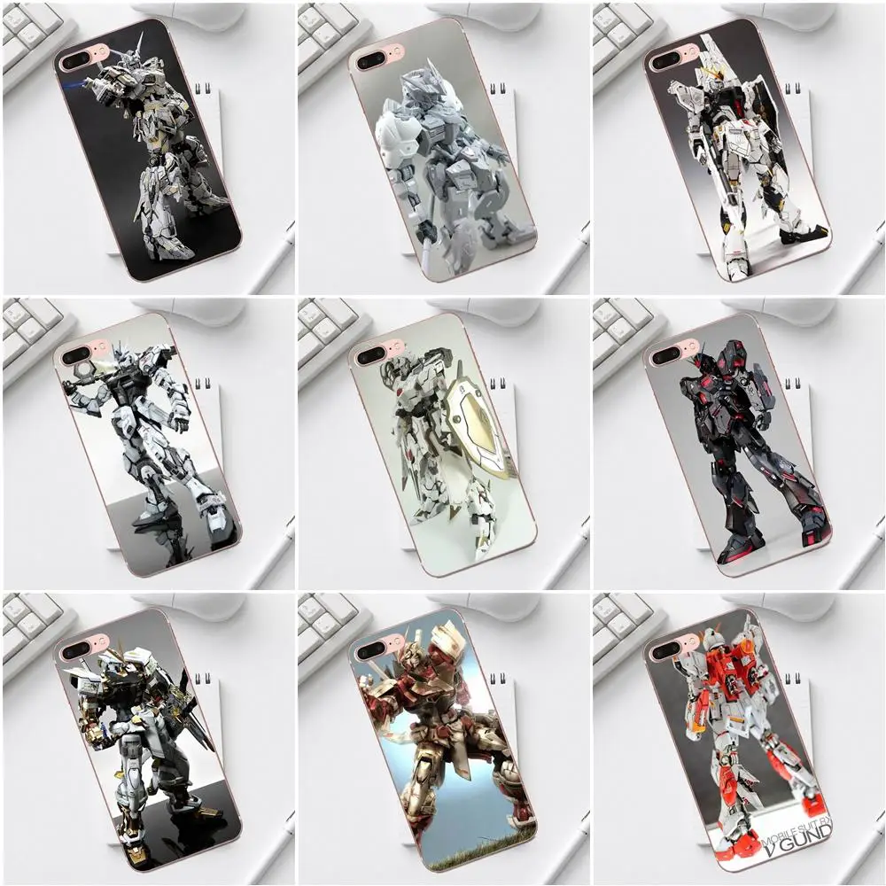 Qdowpz ТПУ чехол Аниме Gundam Rx Illust Toy Space Art Для Galaxy Alpha Core Prime Note 4 5 8 S3 S4 S5 S6 S7 S8 S9 mini edge
