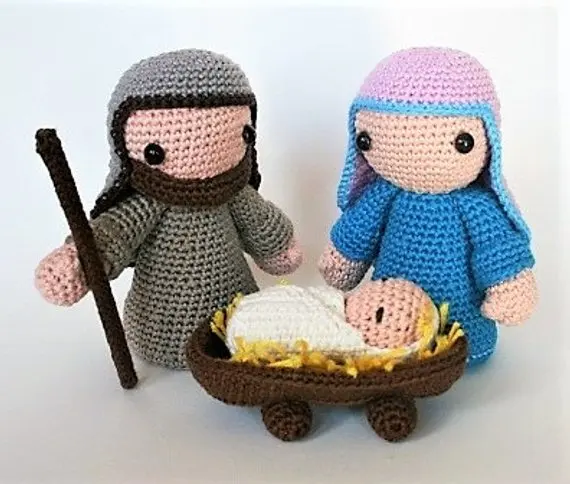 Крючком игрушки amigurumi Хранитель с детским номером модели 0967