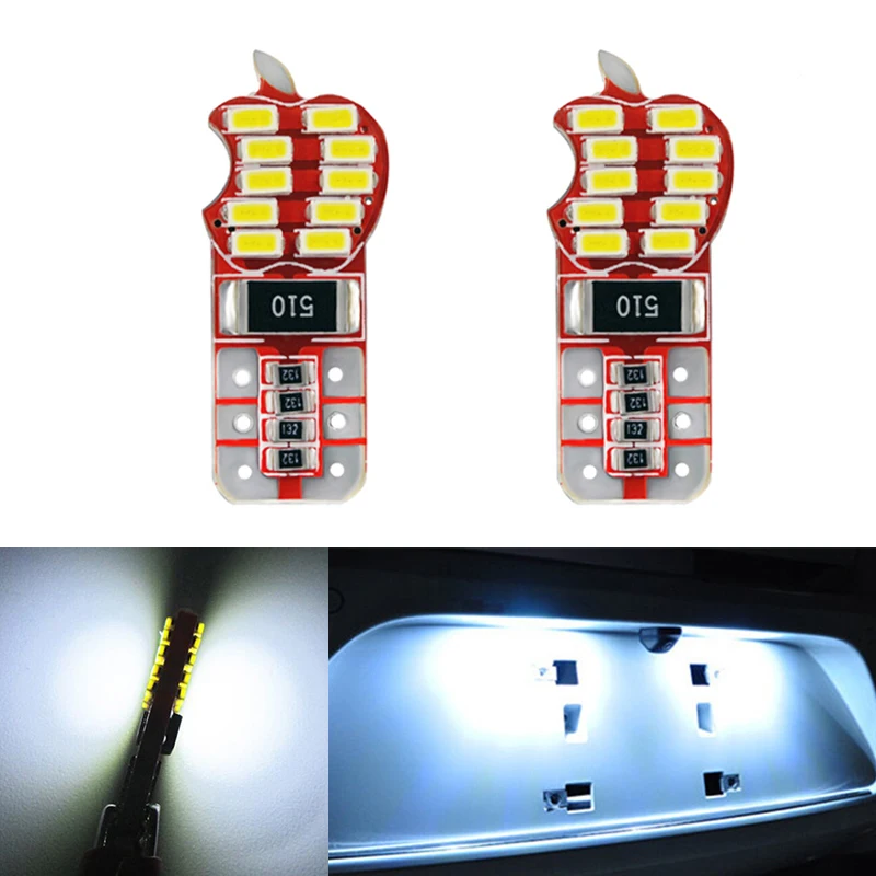 

2X T10 W5W LED Car Canbus bulbs t10 socket lamp license plate light for mazda 3 Axela mazda 6 mazda cx-5 ATENZA