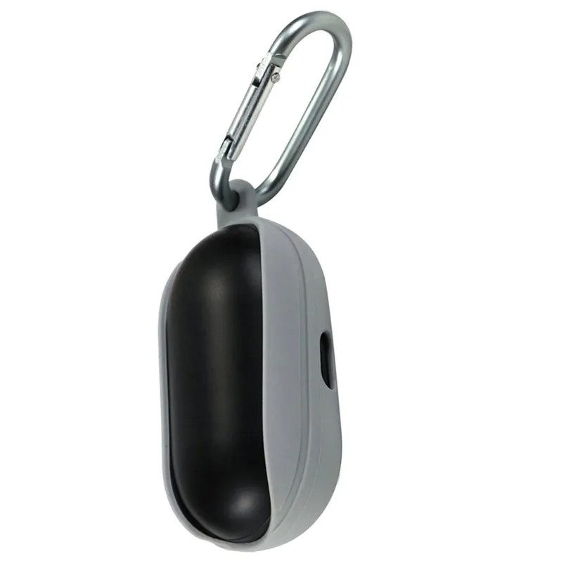 Silicone Case Cover Soft and Flexible Scratch Shock Resistant for Samsung Galaxy Buds Wireless Charging with Carabiner 40MAY1001