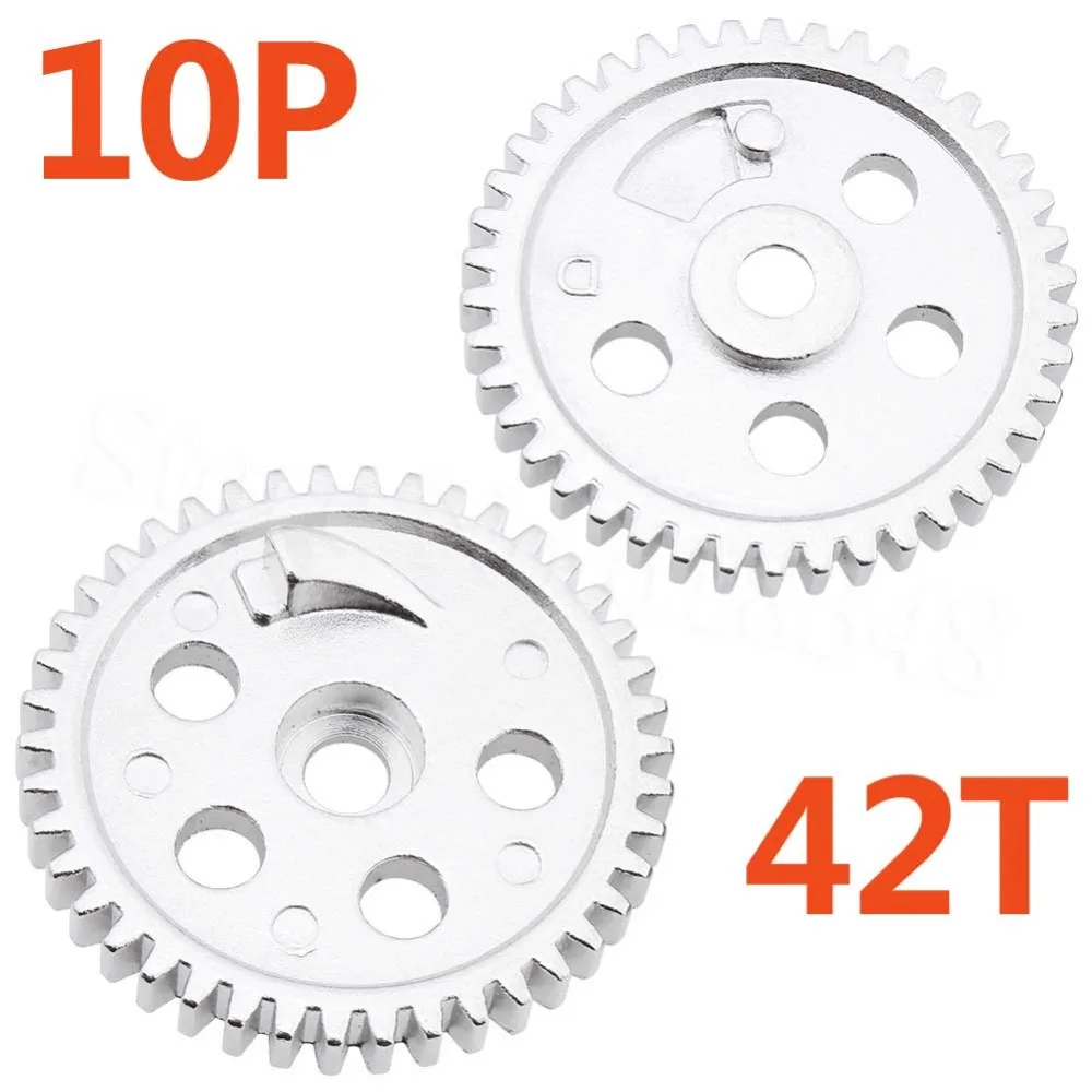 10 шт. 06033 сталь металл 42T Spur Gear Fit 2 скоростной RC автомобиль для HSP обратной мойки Redcat