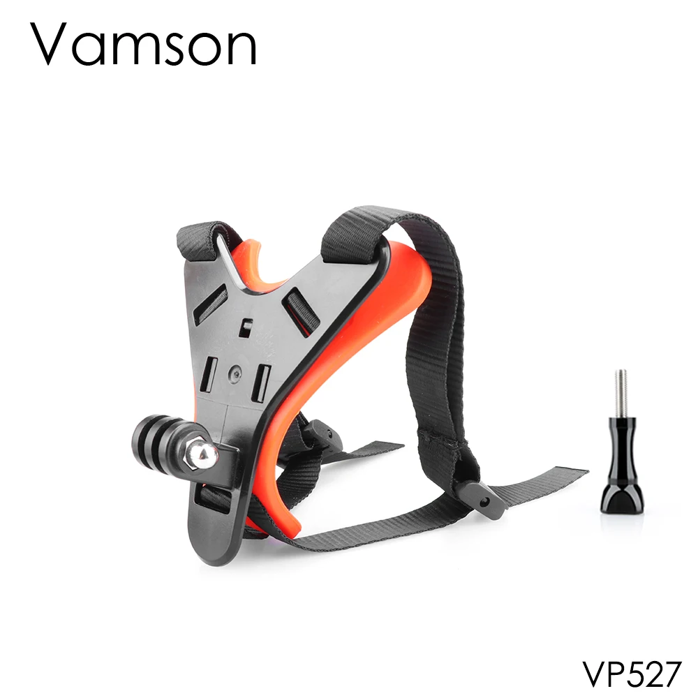 Vamson мотоциклетный шлем подбородок кронштейн для Go Pro Hero 7 6 5 4 аксессуары для камеры для DJI OSMO Action для Xiaomi yi 4 K VP527