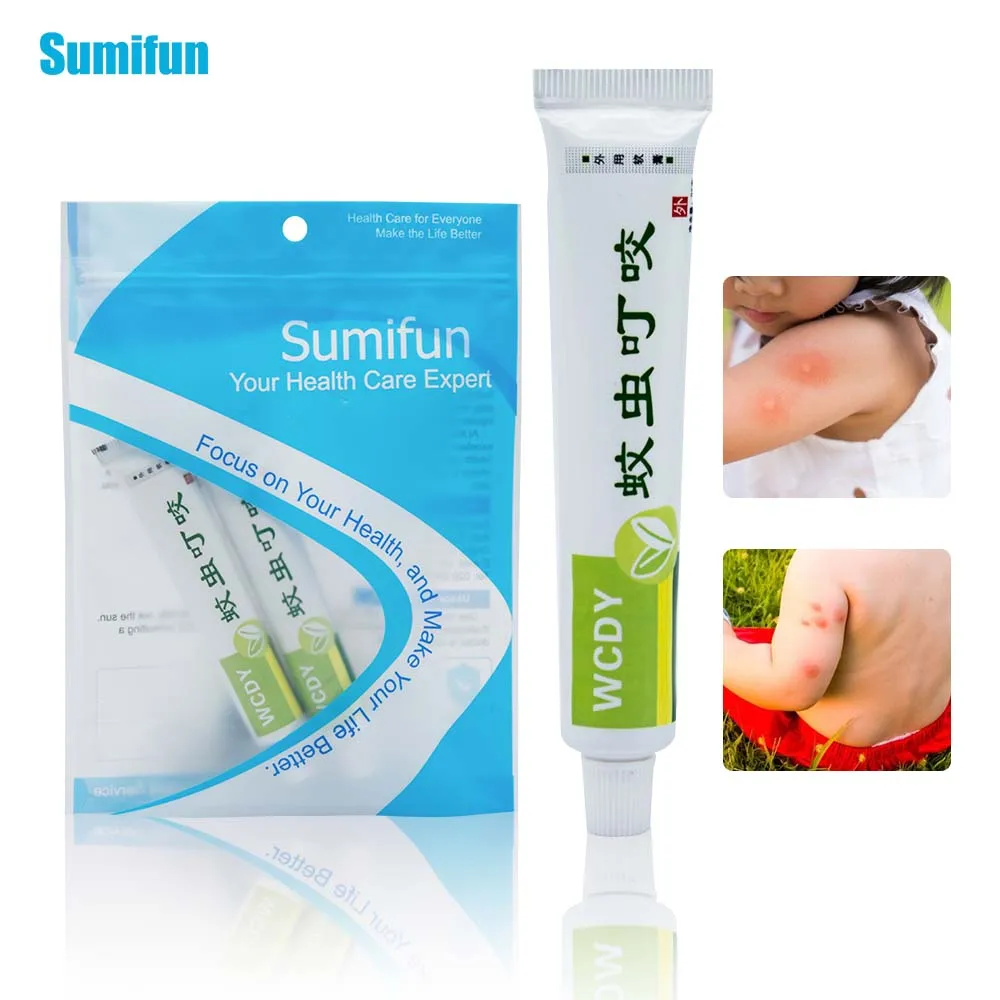 

25g Bitten Cream Mosquito Bites Itching Refresh Oil Psoriasis Eczema Ointment Pain Relief Skin Care Medical Plaster P1022