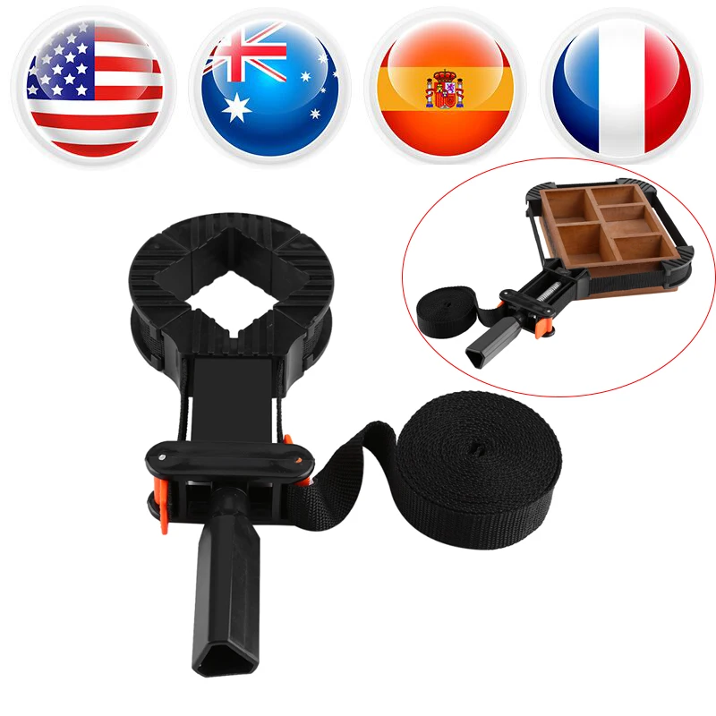 1 Pcs Multi function Adjustable Corner Clamp Band Strap 4 Jaws Picture