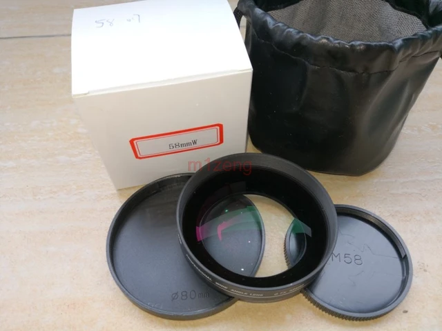 Special Price 58mm 0.7x PRO Wide Angle LENS for 58 mm canon 18-55mm 60d 80d 600d 700d 550d 500d 750d 760d nikon pentax camera