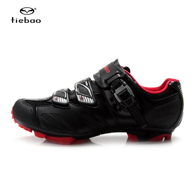 Tiebao-zapatos de Ciclismo hombre, calzado deportivo para bicicleta montaña, MTB _ - AliExpress Mobile