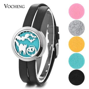 10pcs/lot Essential Oil Scent Diffuser Locket Bracelet Halloween 316L Stainless Steel Twist Open without Oil Pads VA-730*10 10pcs/lot Essential Oil Scent Diffuser Locket Bracelet Halloween 316L Stainless Steel Twist Open without Oil Pads VA-730*10