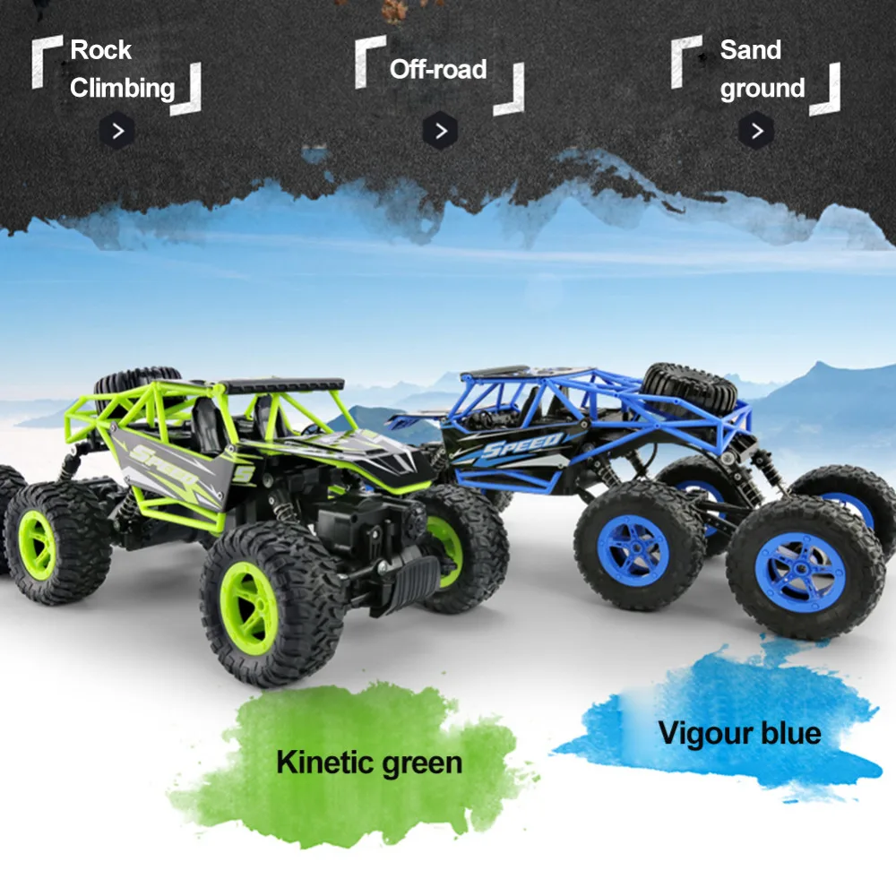 New D818 2.4G 1:14 Six-Wheel Drive Rechargeable High-Speed Off-Road Alloy RC Car Crawler Wholesale New D818 2.4G 1:14 Six-Wheel Drive Rechargeable High-Speed Off-Road Alloy RC Car Crawler Wholesale