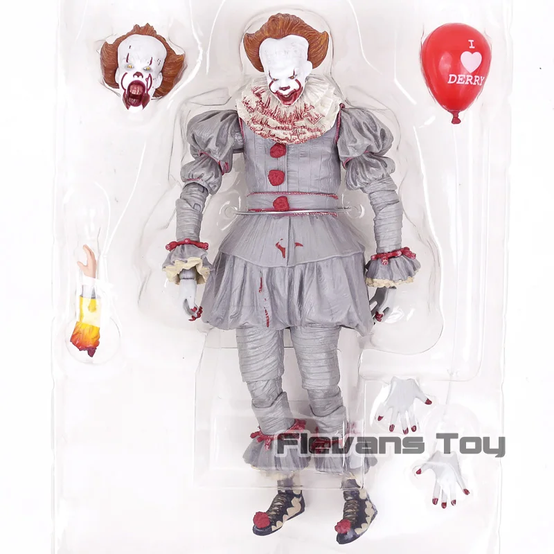 NECA Stephen King's It Pennywise ПВХ фигурка Коллекционная модель игрушки