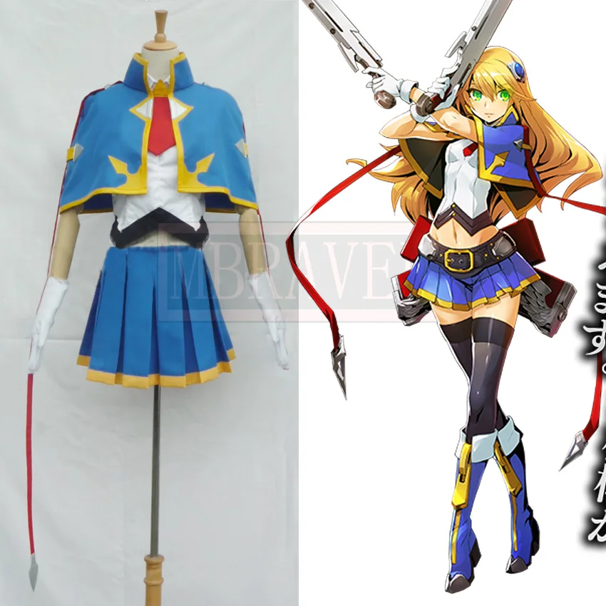 Blazblue Noel Vermillion Women Girls Summer Dress Halloween Cosplay Costume  Custom Made Free Shipping - Cosplay Costumes - AliExpress