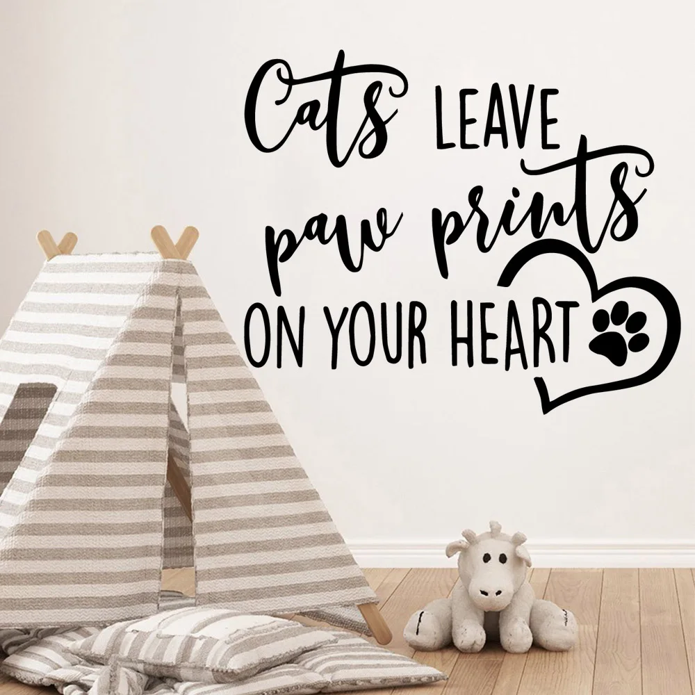 

American-Style Quote Wall Sticker Removable Self Adhesive Watercolo Decor Living Room Bedroom Removable Art Mural