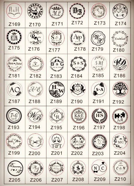 Пользовательские две инициалы воск печать штамп, индивидуальная восковая печать комплект печатей, свадебные приглашения печати, свадебный подарок, персонализированное дерево воск штамп