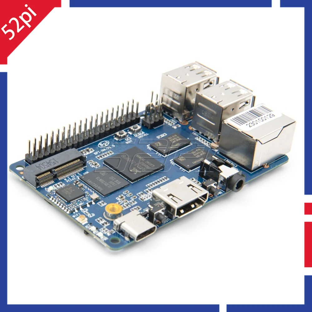 Новинка! BPI M4 Banana Pi Realtek RTD1395 ARM 64 бит плата четырехъядерный A53 мини одноплатный