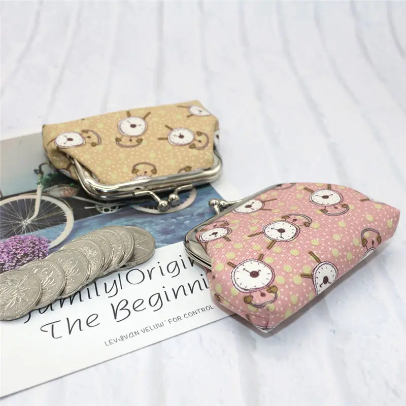  Women's Dots Coin Purse Money Bag Change Card Holders Small women's wallet clutch portfel cuzdan billetera carteira 40MA2015