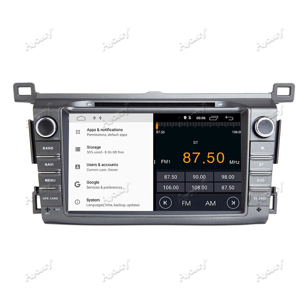 Perfect 4G 64G DSP IPS 2 Din Android 9 car multimedia dvd player GPS for Toyota RAV4 Rav 4 2013 2014 2015 2016 2017 2018 car radio OBD2 21