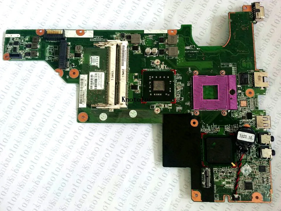 646174-001 материнская плата для ноутбука HP 2000 Compaq CQ43 CQ57 GM45 01015DS00-600-G Бесплатная