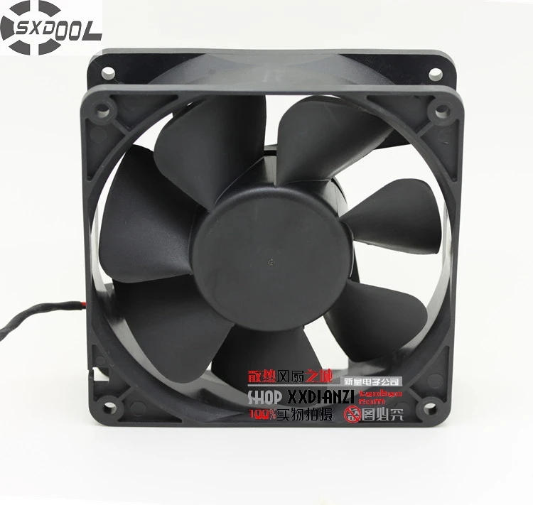 SXDOOL FD241238EB 12038 12 см 24В 0.52A двойной шарикоподшипник Вентилятор охлаждения 3000 об/мин