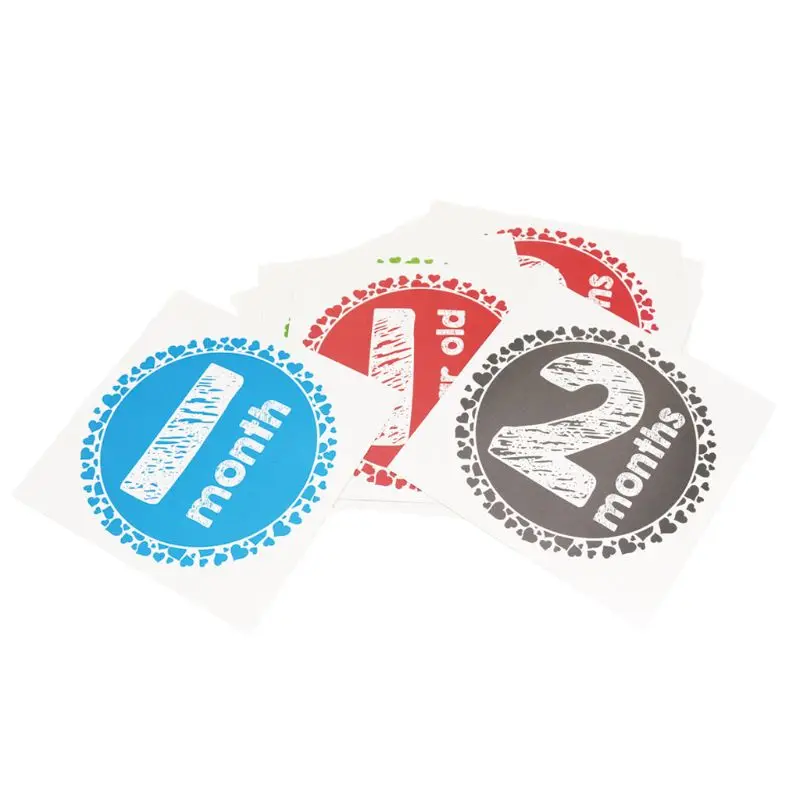 New 12PCS/Set Baby Month Sticker Newborn Photo Prop Stickers 1-12 Months Photo Stickers DIY Scrapbook Album Card Stickers New 12PCS/Set Baby Month Sticker Newborn Photo Prop Stickers 1-12 Months Photo Stickers DIY Scrapbook Album Card Stickers