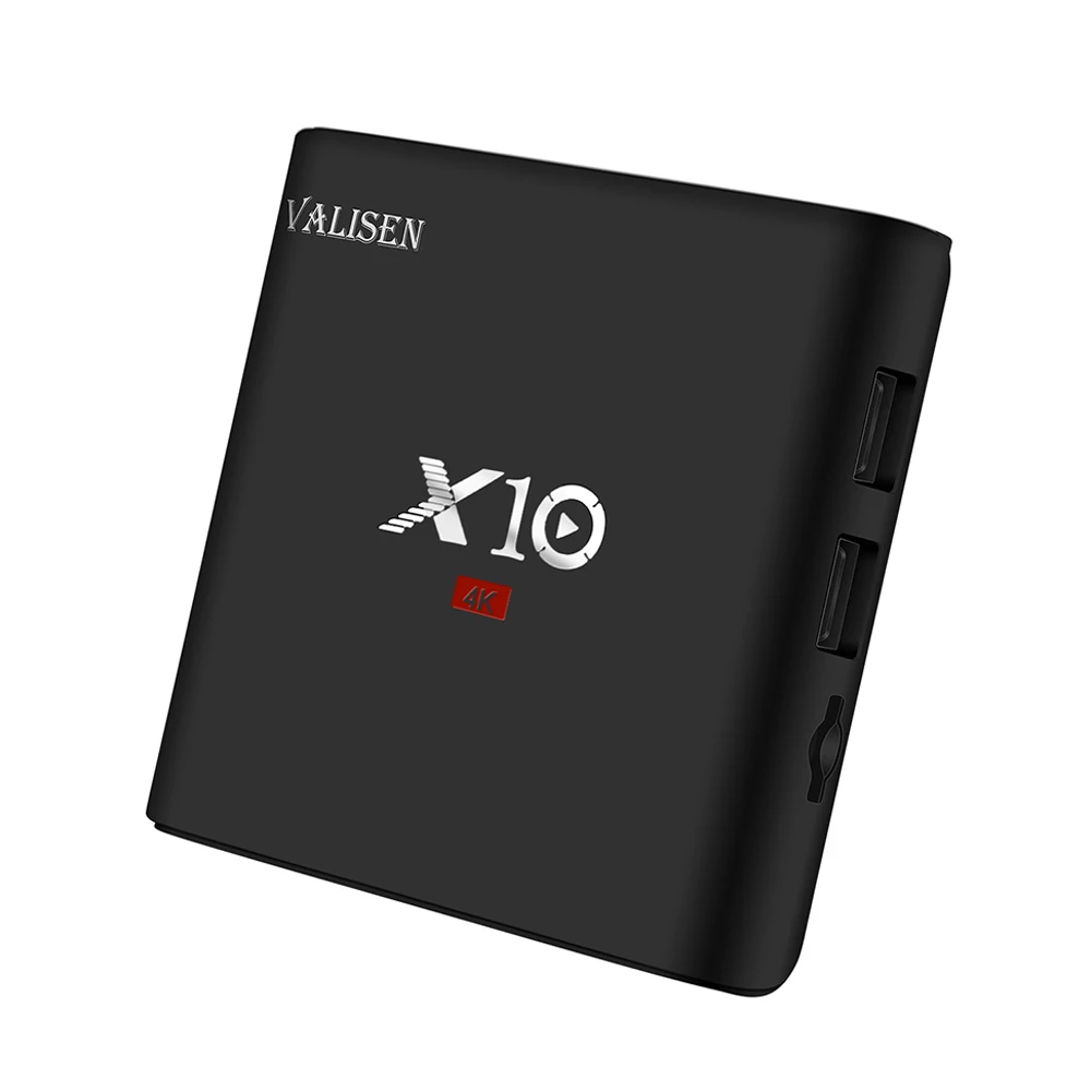 ТВ приставка X10 Android 7 1 Amlogic S905W 2 Гб ОЗУ + 16 ПЗУ четырехъядерный WIFI 4K * 2K HD Смарт