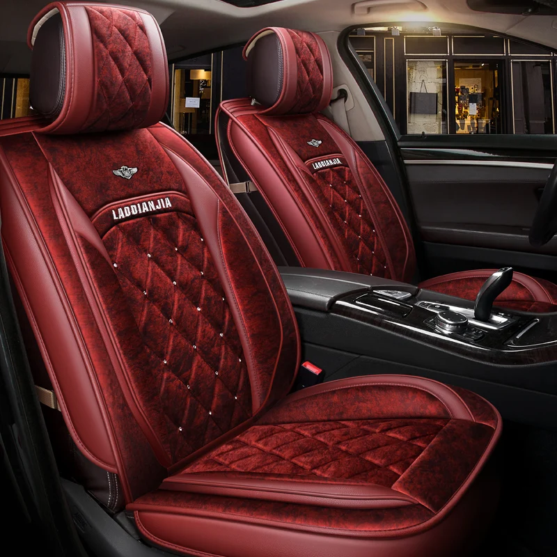 Winter Plush Car Seat Cover Cushion For Benz A B180 C200 E260 CL CLA G GLK300 ML S350/400 class Car